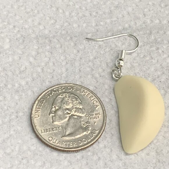 Garlic Earring, Chef Earring, Cooking Earring, Funny Food Earring, Food Jewelry - Picture 4 of 5